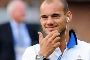 Inter: Sneijder ở lại vì Stramaccioni?