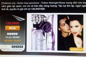 Mua mỹ phẩm theo nhóm: Rước toàn hàng nhái