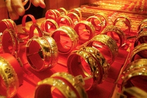 Khép tuần, vàng tăng gần 400.000 đồng/lượng