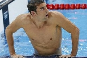 Michael Phelps thua sốc ở nội dung bơi hỗn hợp