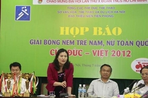 Khai mạc giải bóng ném trẻ toàn quốc