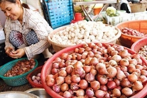 Rau củ quả né mác Trung Quốc