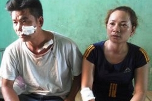 Cả nhà bị côn đồ tấn công