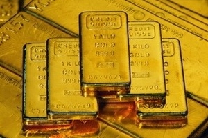 Giá vàng quay đầu đi xuống tại thị trường châu Á