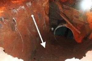 Sụp đất, 3 công nhân tử vong