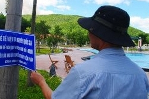 Thiếu nguồn nước, dân “quậy” khu du lịch