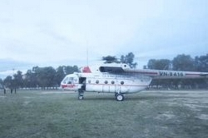 Đưa người từ Hà Tĩnh ra Hà Nội cấp cứu bằng trực thăng