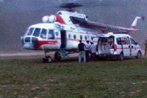 Em chồng thuê trực thăng đưa chị dâu đi chữa bệnh