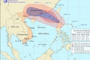 Tin bão gần biển Đông