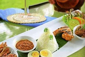 Cơm thịt bò Rendang Malaysia