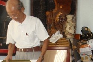 Gặp người có lối thư pháp độc tôn