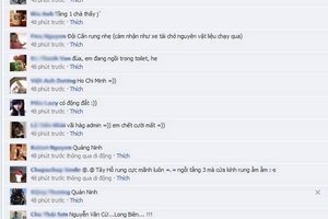 Động đất ảnh hưởng tới Hà Nội, Facebook cũng... "rung lắc"