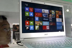 Acer bán ultrabook chạy Windows 8 từ 26.10