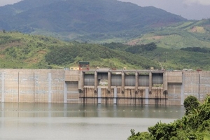 Nước hồ Thủy điện Sông Tranh 2 tiếp tục dâng cao