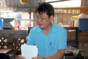 15 hộ nông dân gánh nợ cho công ty lừa