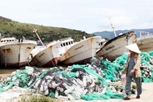 Khánh Hòa: Tước quyền sở hữu 7 tàu bỏ hoang