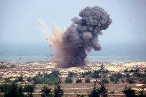 Khởi động dự án giải quyết vật liệu chưa nổ tại Quảng Nam