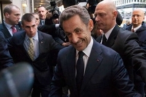 Cựu Tổng thống Pháp Sarkozy tái xuất tại New York