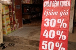 Chăn đệm đểu núp bóng khuyến mãi, giảm giá