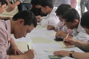 Động viên lao động đi Hàn Quốc về nước đúng thời hạn