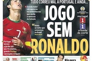 Báo chí Bồ Đào Nha “đánh hội đồng” Cristiano