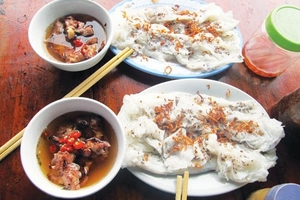 Bánh quấn Tam Đảo