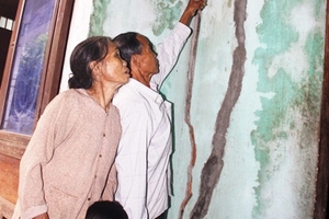 Thi công cầu đường làm nứt nhà dân