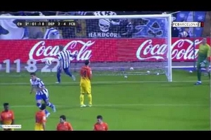 Barca lần đầu tiên thủng lưới 4 bàn sau 218 trận