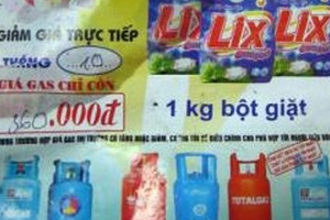 Thận trọng với gas giá rẻ bất ngờ