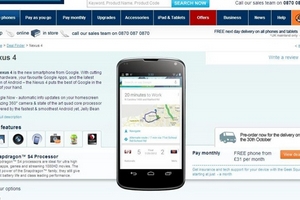 Nexus 4 bất ngờ lộ giá lẫn cấu hình