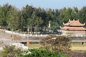 Dừng khởi công điện lưới ra đảo Cô Tô vì bão số 8