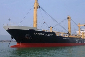 Tàu Saigon Queen mất tích, 22 thuyền viên trôi dạt