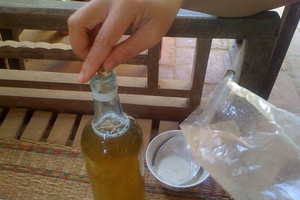 Tinh vi mật ong "xịn" từ.... vỏ cây, đường và phèn chua