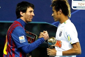 Neymar mơ đá cặp cùng Leo Messi