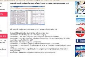 Rao bán thông tin cá nhân: Lợi nhuận khổng lồ