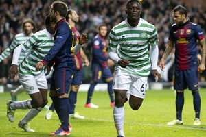 Barca bất ngờ bị Celtic cho “phơi áo”