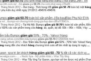 Bẫy lừa từ 'siêu' quảng cáo