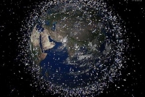 Khí CO2 làm tích tụ nhiều rác thải trong không gian