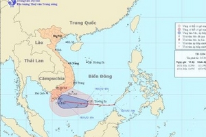 Tin áp thấp nhiệt đới trên Biển Đông