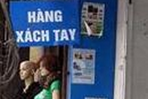 Hàng xách tay Thái Lan tràn ngập