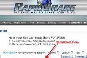 RapidShare thay đổi tránh kết cục như Megaupload