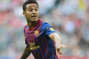 Barca đón tin vui: Thiago và Adriano trở lại tập luyện