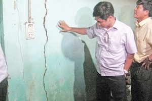 Xây nhà kháng chấn tại Bắc Trà My