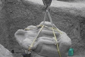 Phát hiện bức tượng Pharaoh Ramsses II tại Ai Cập