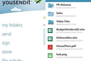 YouSendIt ra mắt ứng dụng độc quyền cho Nokia
