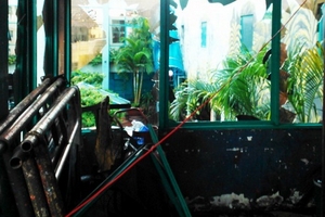 Vũ trường lớn nhất Cần Thơ bốc hỏa vì cháy cây thông Noel