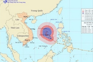 Tin bão trên biển Đông (Cơn bão số 9)