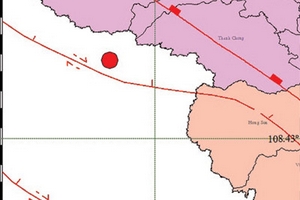 Bắc Trà My lại rung chấn