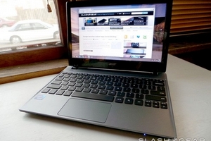 Acer tung “em” của laptop C7 Chromebook