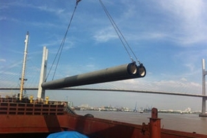 Việt Nam xuất khẩu cọc ống bê tông sang Nhật